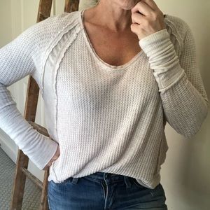 Free People/ We The Free boho oversized thermal